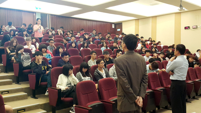 財團法人金融消費評議中心林建智董事長開南大學演講圖片