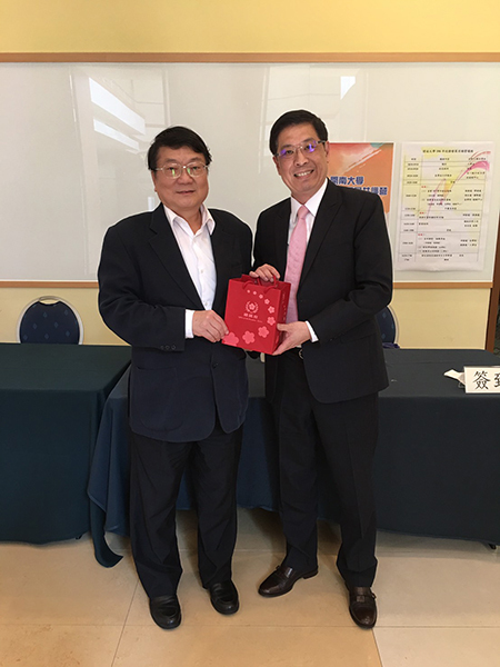 總統府李南陽局長感謝支持圖片