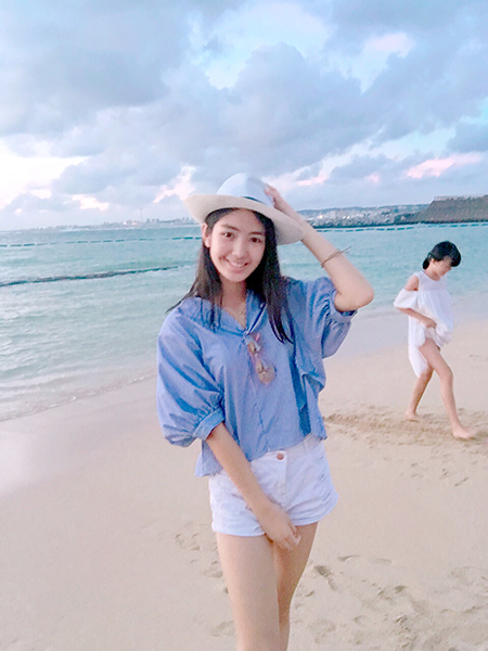 「開南林依晨」應日系正妹甜美通殺廣告界_生活照分享圖片