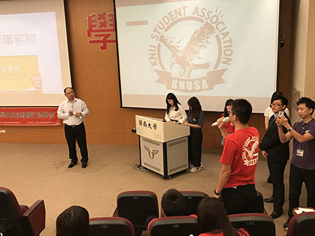 大專院校學生自治團體至開南大學參訪_課程的討論及交流圖片