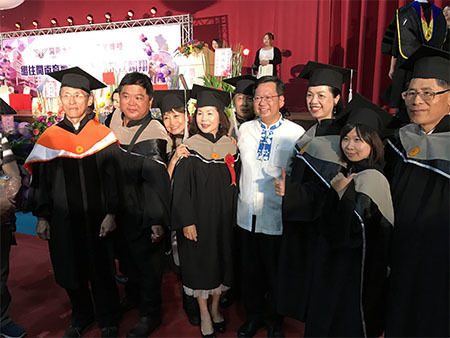 繼往開來育夢想 開南大學106畢業典禮_桃園市鄭文燦市長等貴賓來訪圖片
