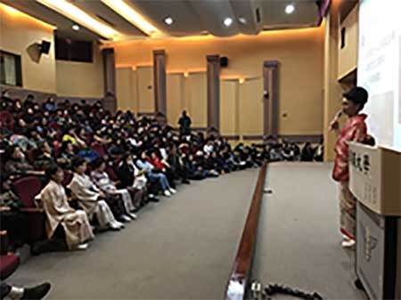 02_開南大學舉辦日本傳統文化日本舞表演圖片