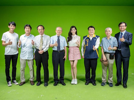 學生拍短片行銷開南大學圖片