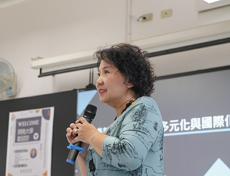 林玥秀校長引言,開南大學將積極開發印度生源