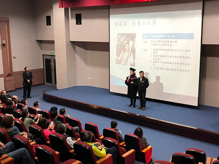 六都首創「楊梅區調解委員會與開南大學法律菁英學士學分班」始業典禮_畢業生分享圖片