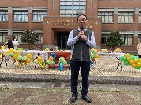 桃園市政府觀光局長楊勝評致詞圖片