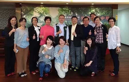 國民健康署參訪開南大學圖片