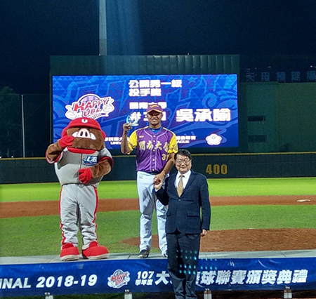 107學年度UBL大專棒球聯賽 開南棒球表現傑出_大圖2圖片