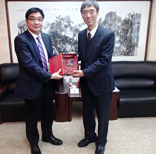 林俊彥校長等一行訪問大陸姊妹校西安建築科技大學圖片