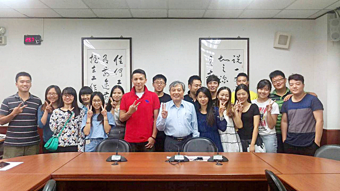 104學年度大陸學生正式報到，正式開始在校生活!圖片