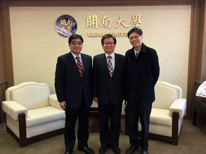 財政部政務次長兼土地銀行董事長吳當傑先生開南大學演講圖片
