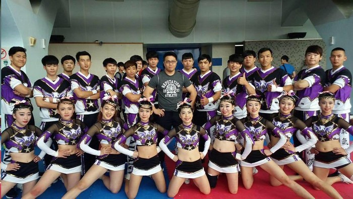 狂賀！本校競技啦啦隊榮獲104學年度大專啦啦隊錦標賽一般男女混合團體組第六名表現亮眼！圖片