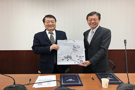 開南大學與法務部調查局桃園市調查處簽訂資安合作備忘錄圖片