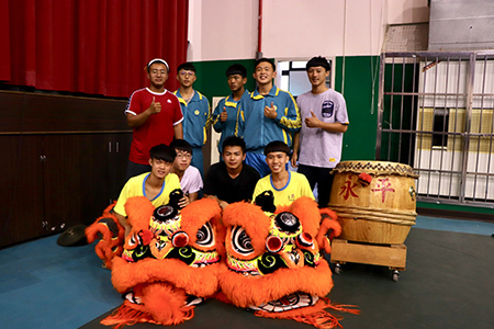 NDPT丹麥國家體操表演隊驚豔演出就在開南大學_永平工商醒獅團圖片