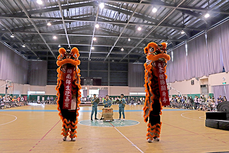 NDPT丹麥國家體操表演隊驚豔演出就在開南大學_醒獅團表演圖片