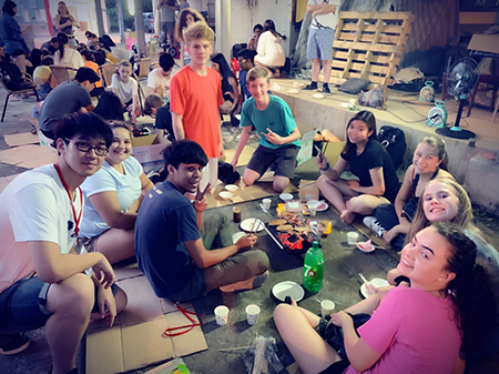 開南大學與民視帶領美國高中生 體驗台灣影視文創_大圖12圖片