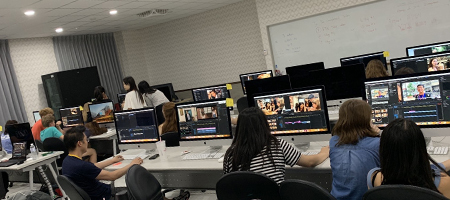 開南大學與民視帶領美國高中生 體驗台灣影視文創_大圖18圖片